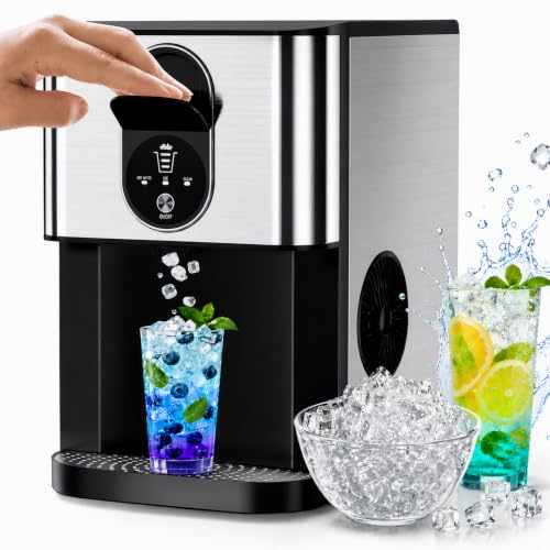 Antarctic Star Countertop Nugget Ice Maker, 44lbs/24H (Silver) by Antarctic Star - Used condition - US$259.56