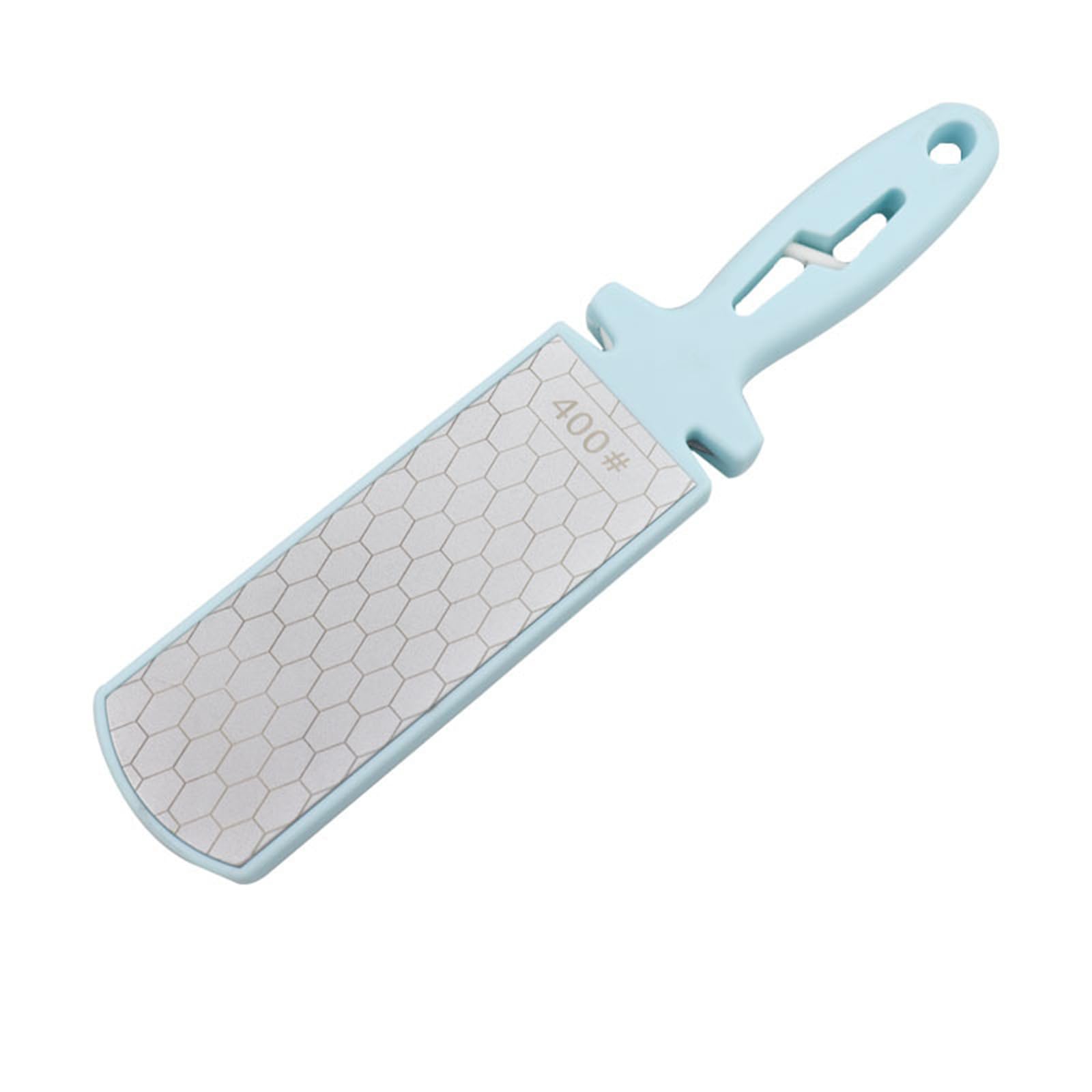 CRFFZ Sided Kitchen Sharpener Sharpening Stone Coarse and Fine Grits Sharpening Tools with NonSlip Handle Kitchen Sharpener Coarse and Fine Grits Tool