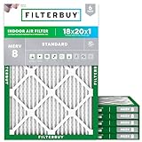 Filterbuy 18x20x1 Air Filter MERV 8 Esse...
