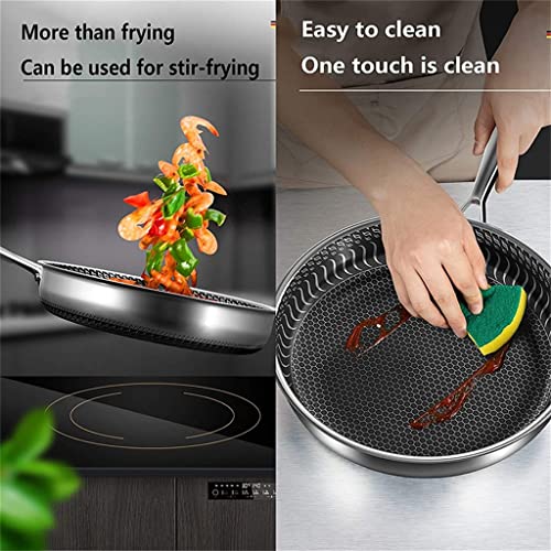 Wok de Acero Inoxidable Antiadherente Doble Cara miniatura 2