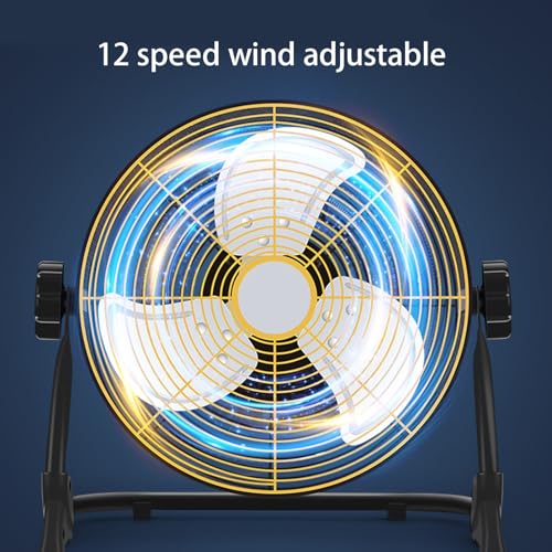 Ventilador Industrial, Ventilador de Alta Velocidade de 15 Polegadas Ventilador de Piso de Alta Velo