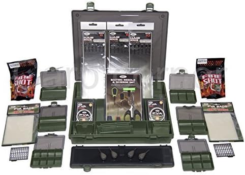 Carp Fishing Tackle Box Loaded With PVA Leads Rigs Wallet Small Boxes Baiting