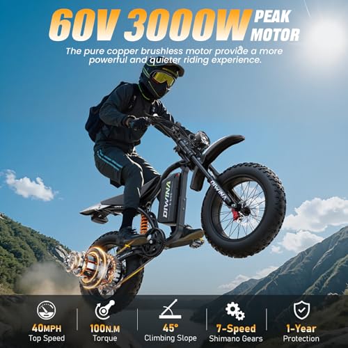 DIWINA Electric Bike Specs
