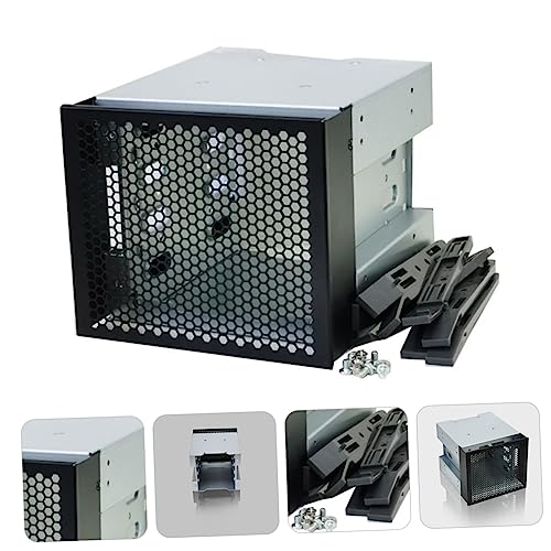 DIYEAH Hard Drive Cage Mounting Bracket for Cases Tray Storage Box for Internal Hard Drive Setup - Image 4
