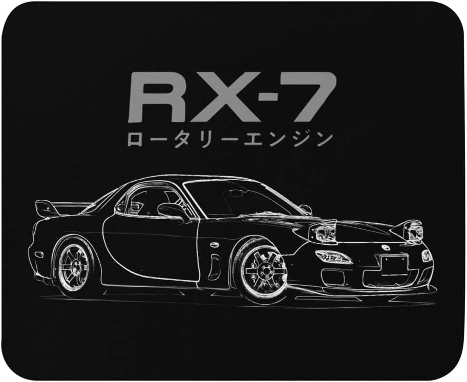 RX7 JDM Tuner 1990s 2000s RX-7 Drift Racing Mouse pad