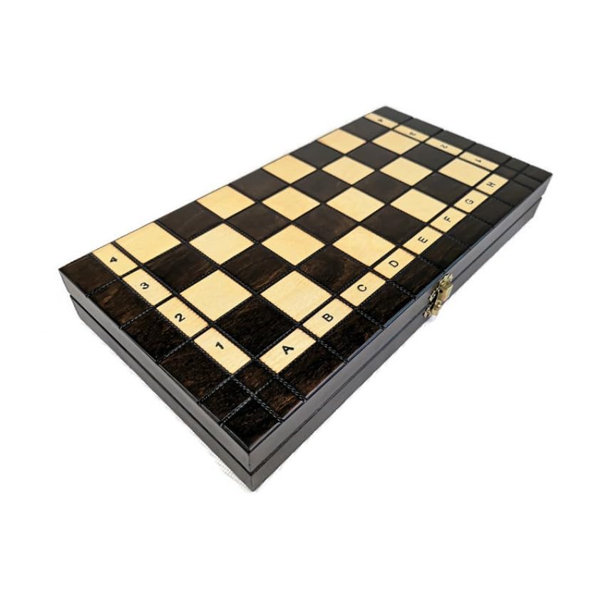 Scacchi olimpici 2 in 1 + dama 35x35 cm