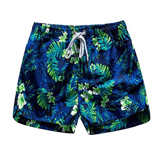 renvena Short de Plage Natation Surf Femme Bas de Maillot de Bain Eté avec Poches Short de Bain Sport Bermudas Pantalon Court Fitness Type E L Cover