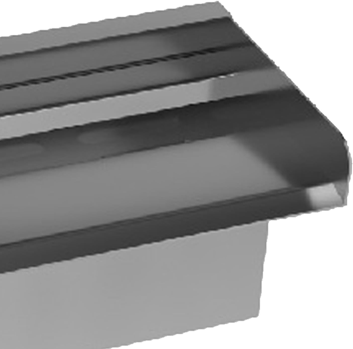 304 Stainless Steel Pond Waterfall Spillway, Fountain Water Feature Spout, for Garden Outdoor, Swimming Pool, Spa, Fish Pond (400MM)