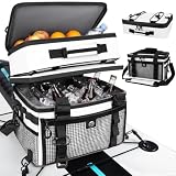 YVLEEN Paddle Board Cooler, 2-in-1 Double Layer Detachable SUP Deck Bag, Waterproof Paddleboard Cooler Bag Stand Up Paddle Board Accessories for Inflatable SUP, Kayak, Boat & Beach