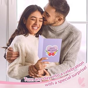 FaCraft 3D Pop Up Mothers Day Card - Happy Mothers Day Flower Pop Up Gift Greeting Card with Envelope with Blank Insert for Best Mom Women Wife Daughter Grandma FaCraft 3D Pop Up Mothers Day Card Happy Mothers Day Flower Pop Up Gift Greeting Card with Envelope with Blank Insert for Best Mom Women Wife Daughter Grandma