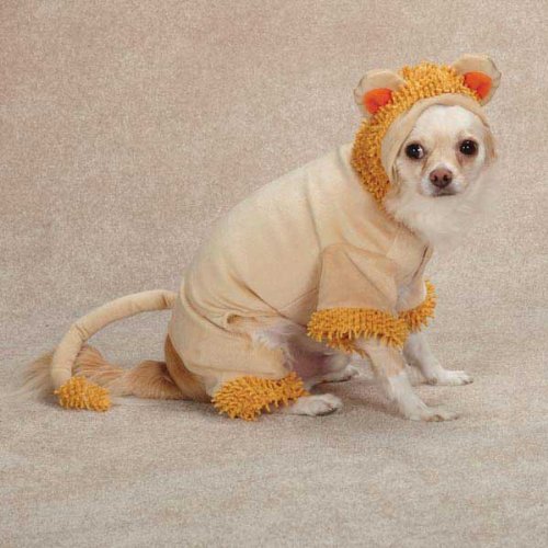 Disfraz para perro Jungle King tamaño Medium