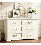 modern dresser amazon Amazon.com: FTZxHKLX Modern 6-Drawer Dresser for Bedroom, Dresser Chest of  Drawer with Large Drawers & Silver Handles, Wooden Dressers Drawers Storage  Unit for Bedroom, Living Room, Closet (Wash Grey) : Home &
