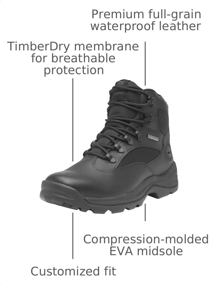 Image of Timberland Men's Chocorua Trail Mid Waterproof Hiking Boots