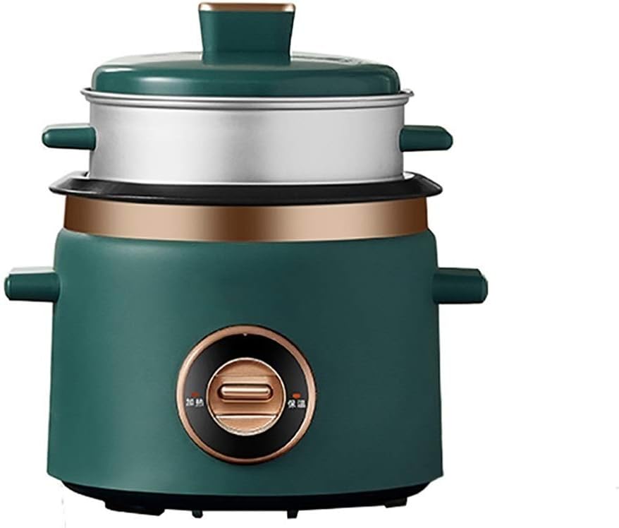 Rice Cooker (1.5L-300W), Intelligent Heat Preservation, Household Multifunctional Non-stick Cookware, with Steamer, for 1-2 People 220-240V US/EU(3L)