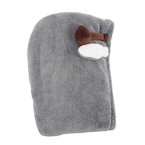 Mikinona Thick Double-Layer Dry Hair Cap Soft Absorbent Bath Cap Quick Dry Hat for Home Gym Travel