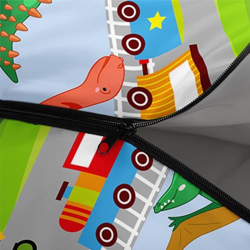 Image of QOOMO Axolotl Cute Camping Sleeping Bags,3 Season Warm & Cool Weather,Lightweight,Waterproof Sleeping Bags for Adults & Kids,Traveling,and Outdoors