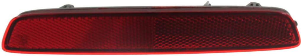 For GMC Terrain Rear Reflector Unit 2010 11 12 13 14 2015 Pair Driver and Passenger Side GM1184109 + GM1185109 | 22950587 + 22950586
