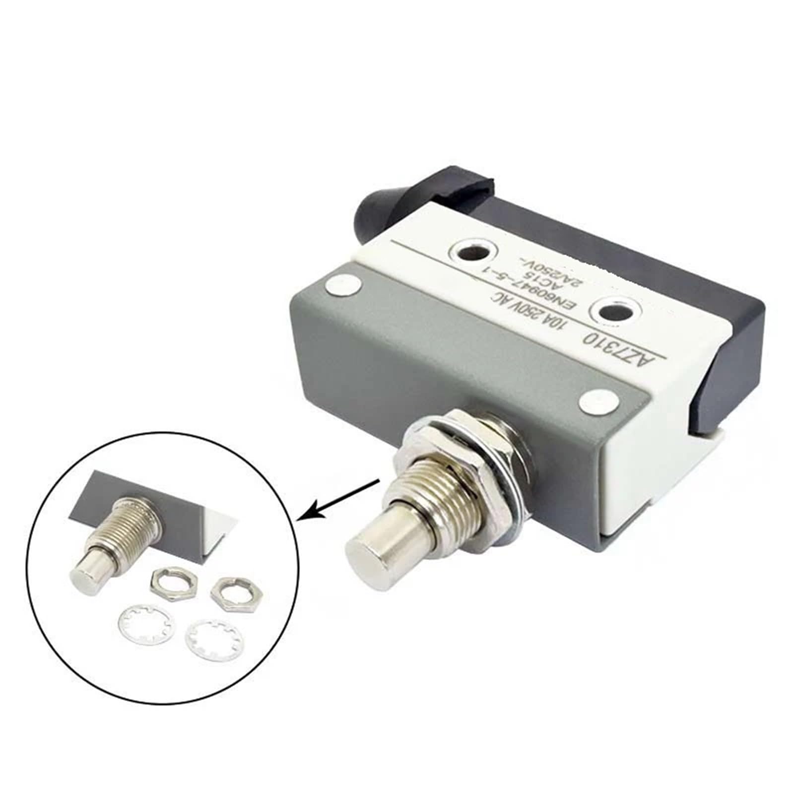 10A 250V AZ mikroprzełącznik wyłącznik krańcowy podróżny mała pozioma dźwignia rolkowa AZ-7312 AZ-7311 AZ-7121 AZ-7310 TZ 1 szt. (AZ-7312)