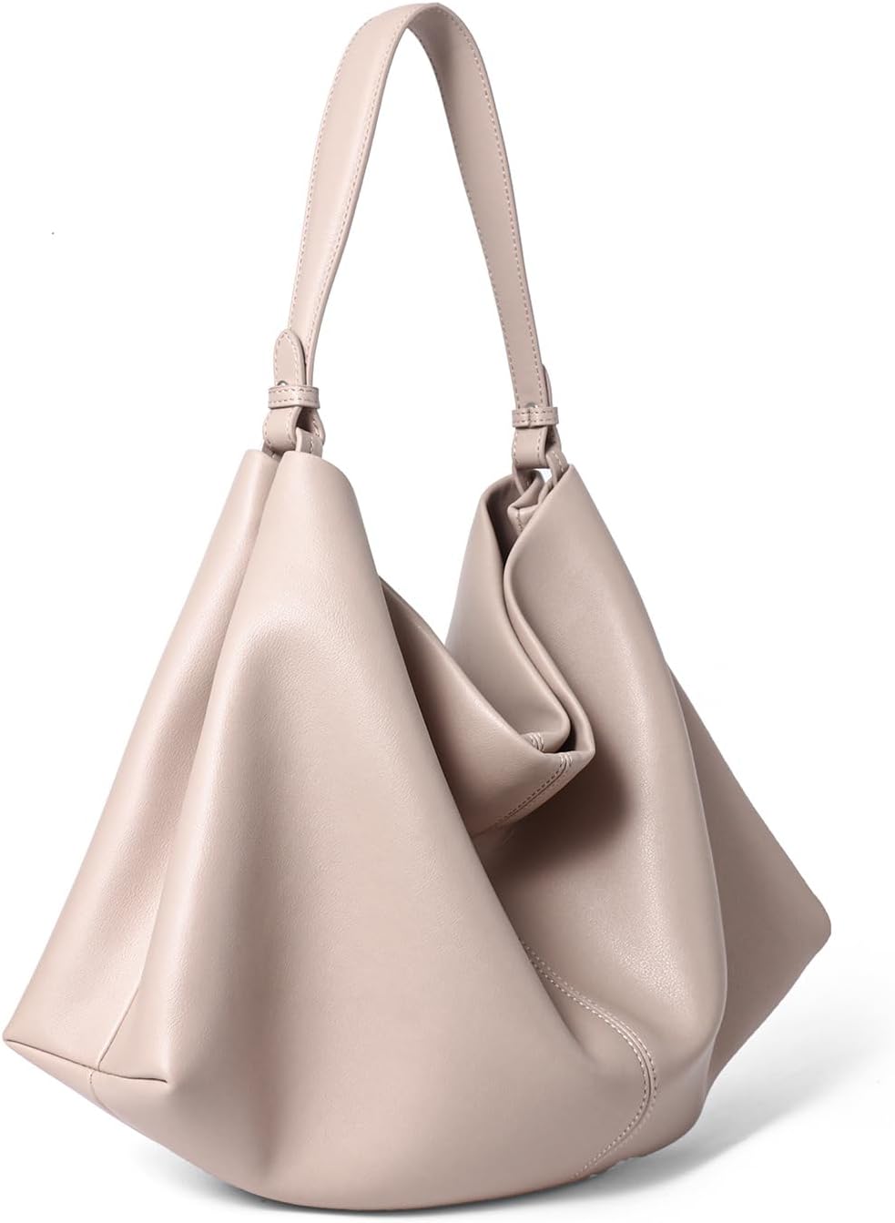 Covelin Minimalist Soft Leather Tote Bag Shoulder Purse for Everyday Work