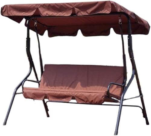 Cubierta de repuesto para toldo de columpio, reemplazo de toldo de columpio de patio al aire libre, cubierta de repuesto para toldo de columpio de 3