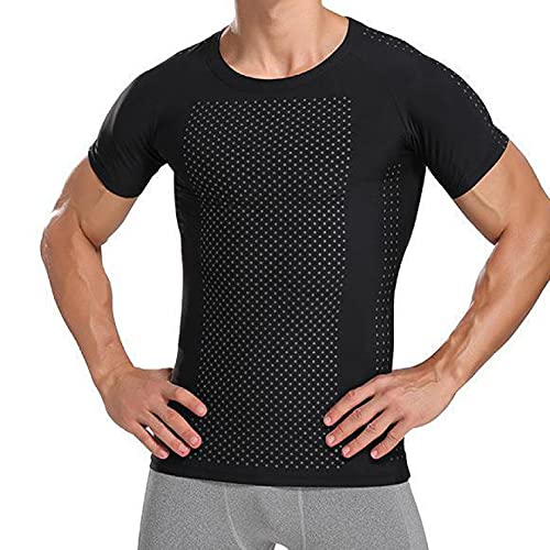 T-Shirt Compresseur Homme parfait sous une chemise de costume au bureau
