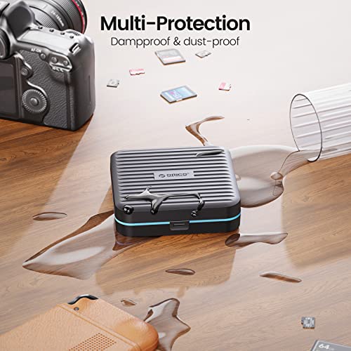 Orico Sd Card Holder, 28 Slots Sd Card Storage For 22 Tf Card & 6 Sd Card, Water-Resistant, Anti-Shock, Dust-Proof Memory Card Case With Labels #TOP2