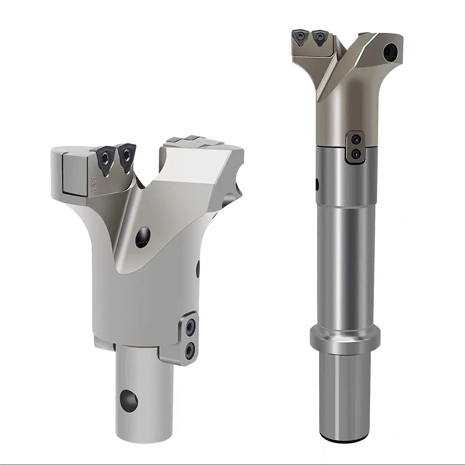 Lathe Accessories VMD Drill Head 45mm to 200mm for Large and deep Hole Drilling CNC Lathe Drilling Tool for WC and Positioner Insert(VMD-D80-85-C22)