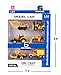 Cltoyvers 6 Pcs Mini Metal Construction Vehicle Toys Set for Kids - Forklift, Bulldozer, Road Roller, Excavator, Dump Truck, Tractor, Diecast Construction Site Vehicles Toy Gift for 3, 4, 5 Years Old