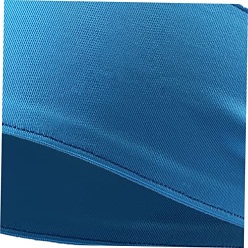 KALLORY Faixa De Cabeça Esportiva Para Homens Faixa De Gravata Azul Faixa De Cabeça Esportiva Para H