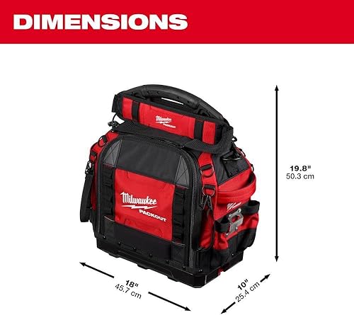 Miniatura 3 de Milwaukee Eléctrica - Bolsa de herramientas estructurada PACKOUTTRADE 15