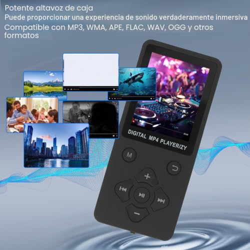 Reproductor MP3 de 32 GB con Bluetooth 5.0 para Escuchar Música sin Gastar Batería móvil 4