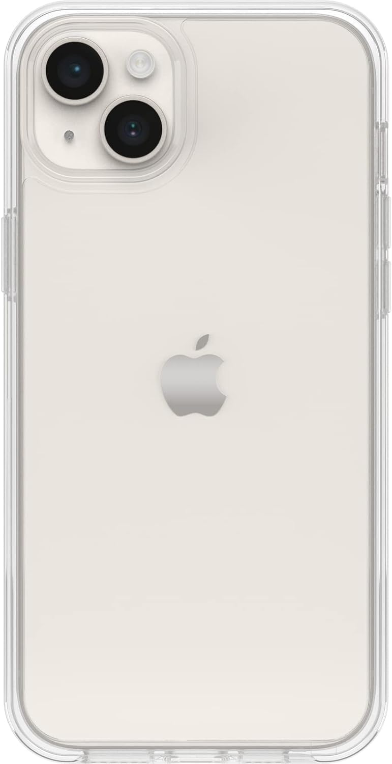 OtterBox Symmetry Clear Series Case for iPhone 14 Plus (Only) - with Alpha Screen Protector - Retail Packaging - Clear