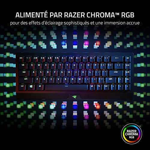 Razer Blackwidow V3 Mini Hyperspeed Clavier Usb + Rf Wireless + Bluet - vue 9