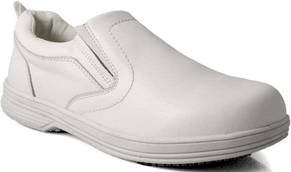 Laforst Mens 8411 Micro Fiber Water and Stain Resistant Server Slip Resistant Work Shoes