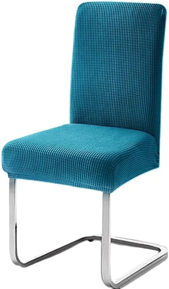 2pcs Thickened Autumn Chair Covers Backrest Covers Stretch Spandex Dining Room Seat Cover Protector for Home Kitchen