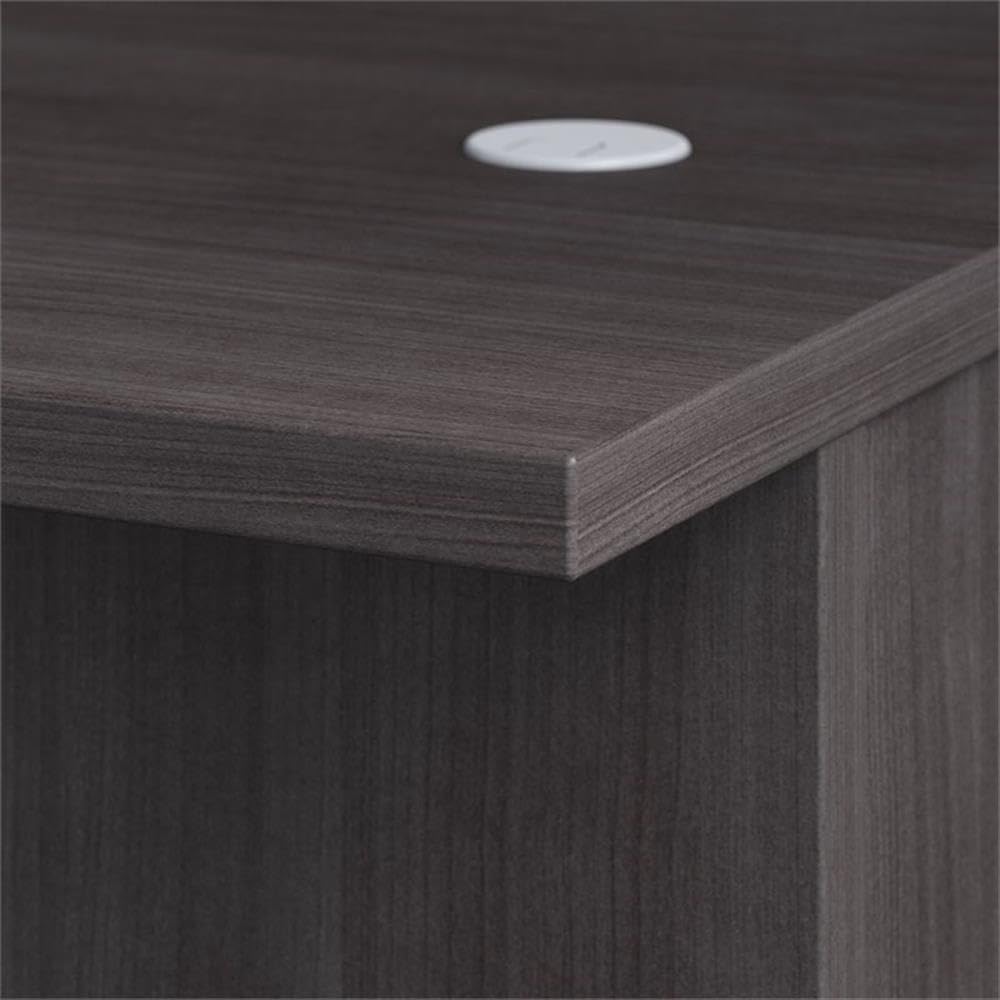 Bush Business Furniture Office 500 72W x 36D Executive Desk in Storm Gray