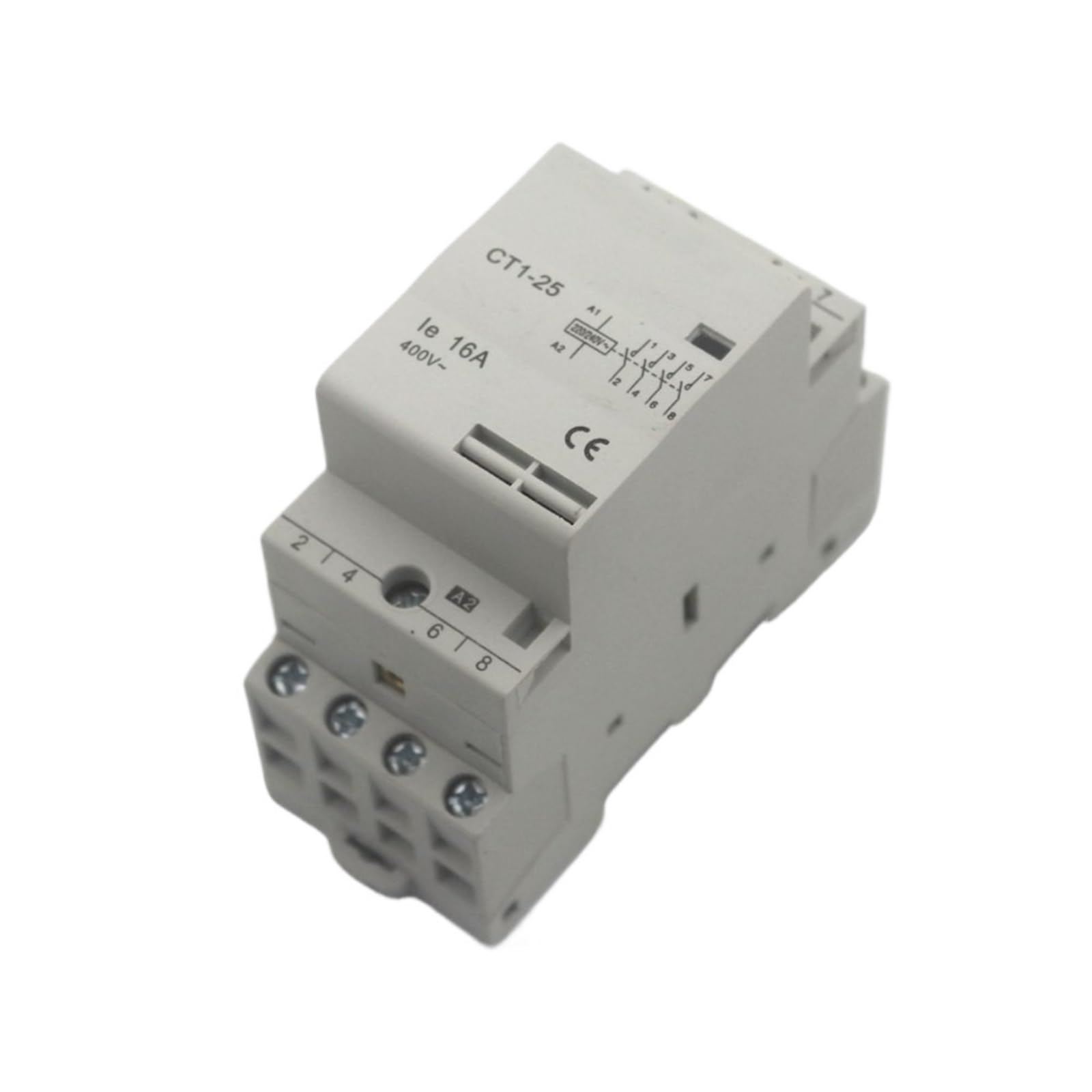 YFHGULBTK CT1 4P 16A 2NC 2NO 220V/230V 50/60HZ Din Rail Household Ac Modular Contactor 1Pcs