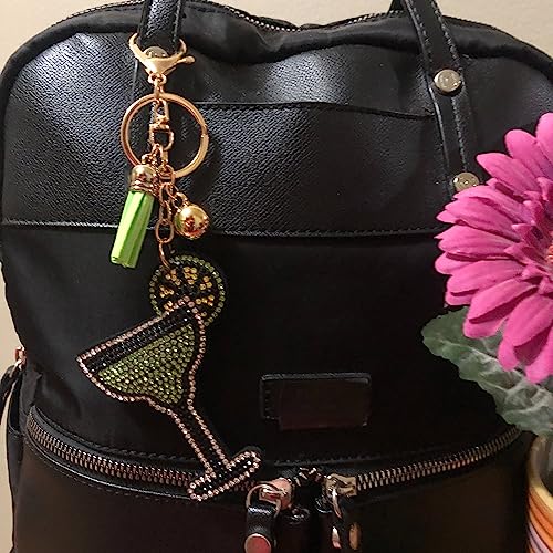 Popfizzy Rhinestone Keychains for Women and Girls, Bling Bag Charm, Backpack Charms, Sparkle Purse Charm, Best Gift for Women3