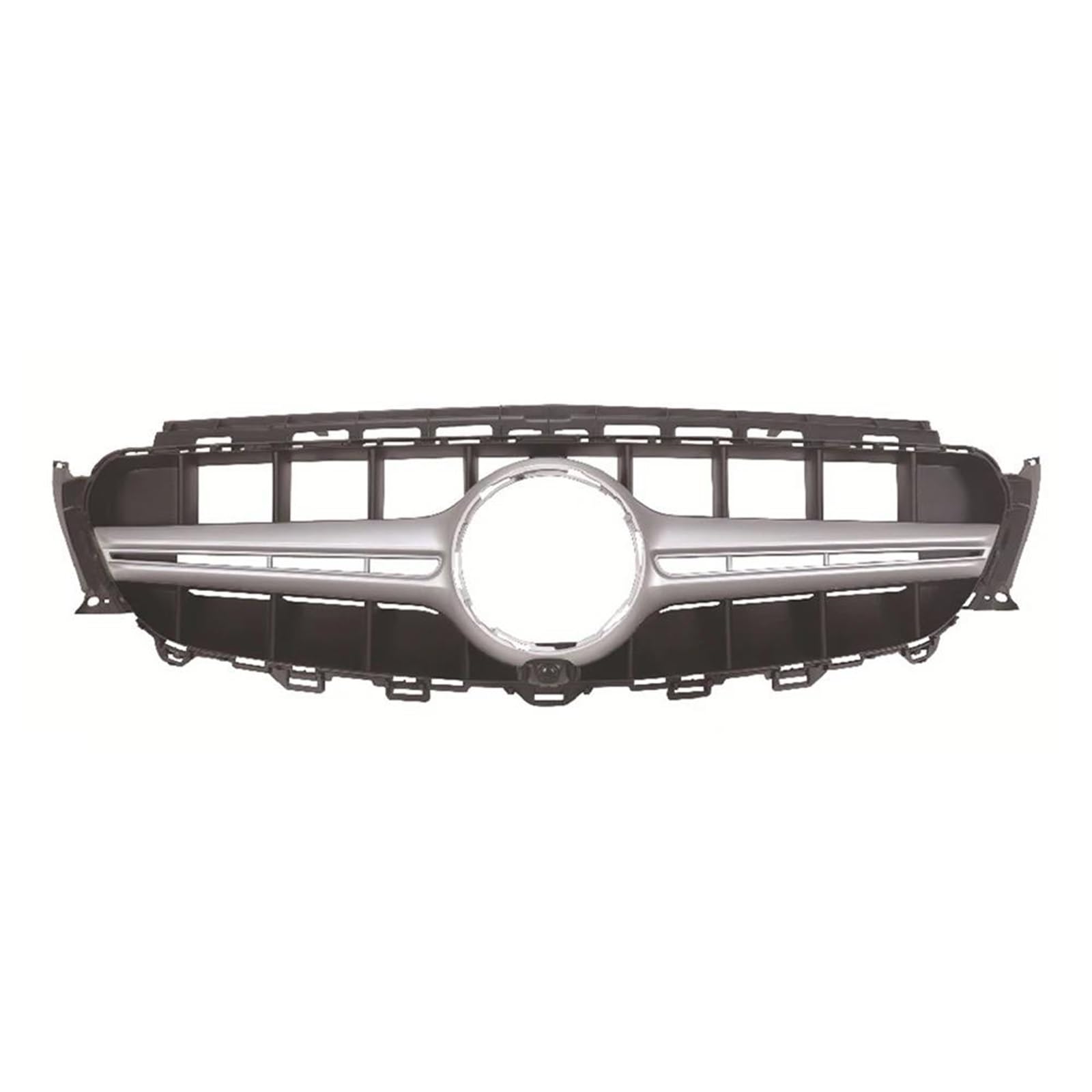 Grille calandre supérieure argentée pour Mercedes Benz W213 2016-2020