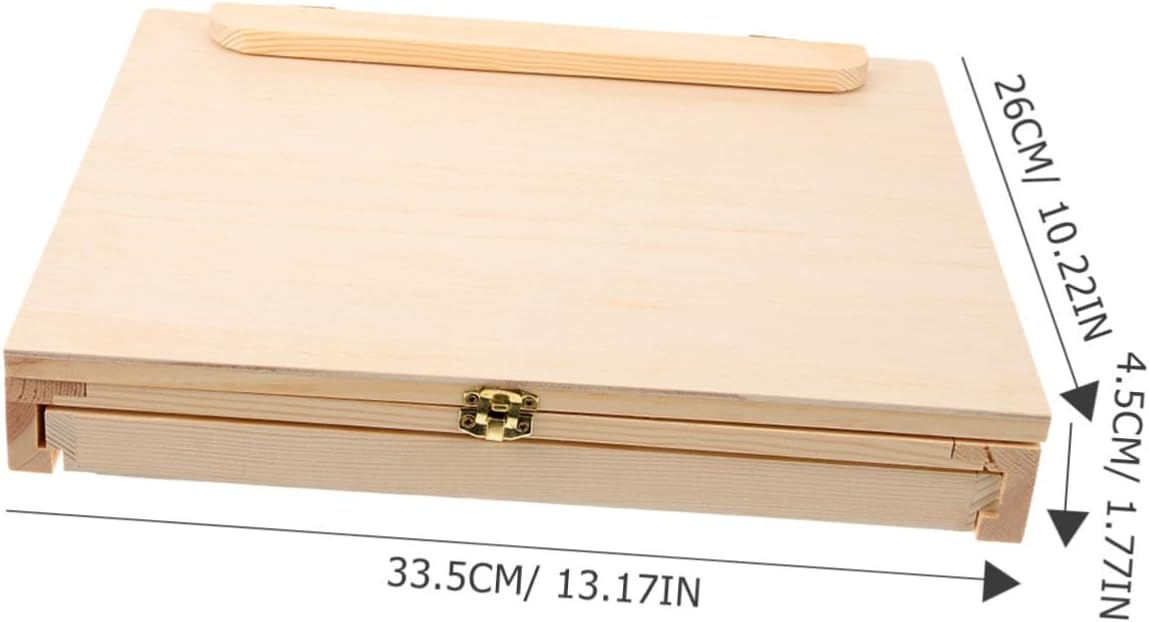 Drawing Board with Drawer Lightweight Supply Easel for Outdoor Painting Comfortable Design for Students and Artists for Home and Field Use