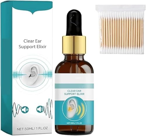 EchoPure Organic Ear Support Elixir, Tinniease Spray for Tinnitus, EchoEase Tinnitus Relief Spray for Ringing Ears, EchoEase Inhaler, Relieve Ear Discomfort, Natural Herbal (1)