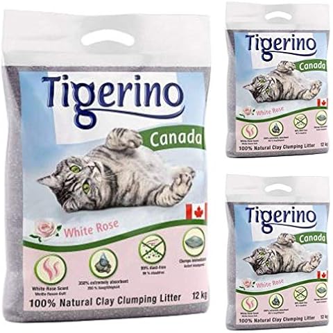 Tigerino Canada White Rose Cat Litter Cover