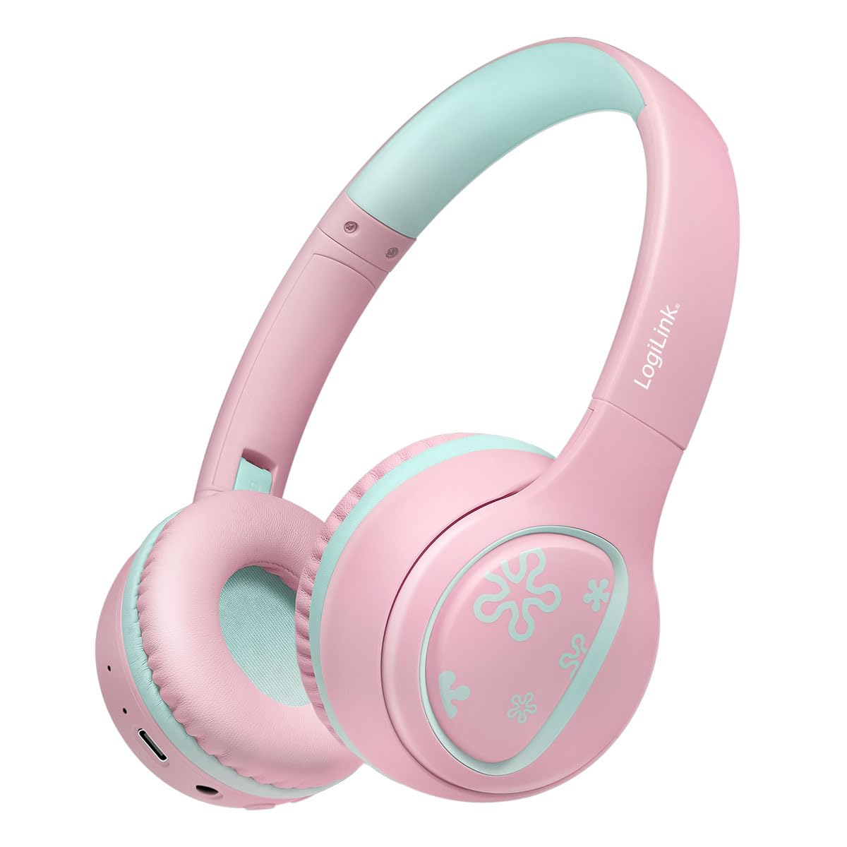 Casque Audio Enfant MUSE M-215 BTP avec Connexion Bluetooth Sans Fil Blue