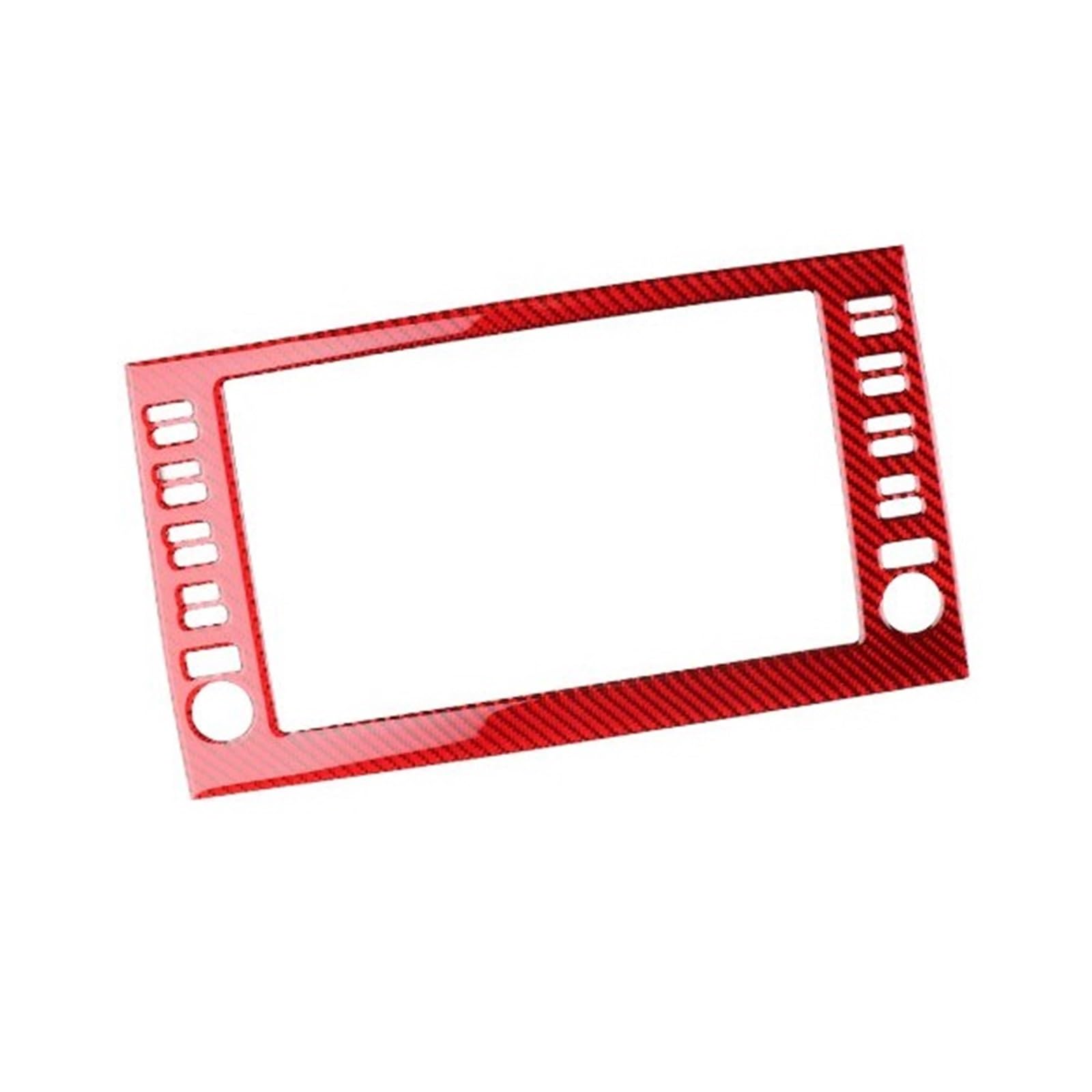 for Toyota for Camry 2018 2019 2020 2021 2022 LHD RHD Car Central Control Navigation Interior Accessories Car Interior Mouldings(Type A Red Carbon)