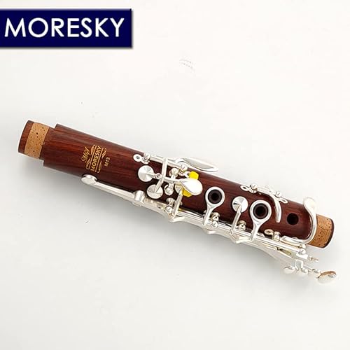 MORESKY ébano clarinete Bb/Sib 17 chaves (Chave de prata)
