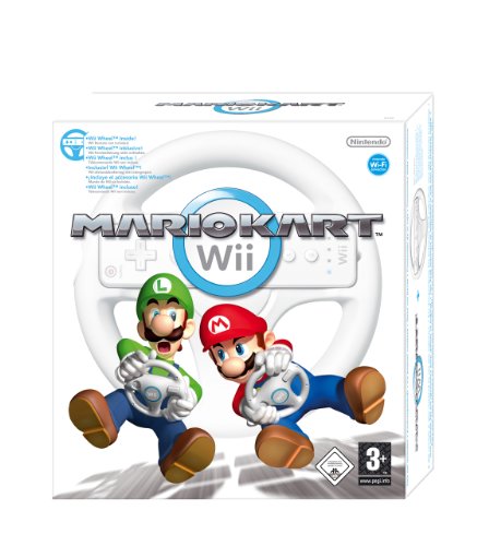 Mario Kart Wii + volant wii wheel