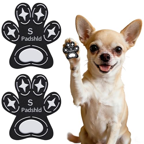 Padshld Dog Paw Protectors, Anti Slip Paw Pads for Dogs - Traction Grips for Senior Dogs & Puppies...