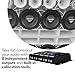 Taramps Pro 2.8S Black DSP Crossover Full Digital Signal Audio Processor and Equalizer with sequencer 15-Band Graphic Equalization 12 preset EQ 2-Channel in and 8-Channel Out Car Audio, Sound Quality