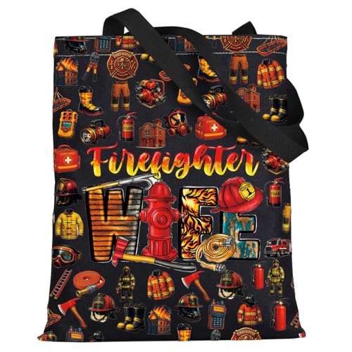 Sac à bandoulière pompier KEYCHIN grand cabas de cours et de garde