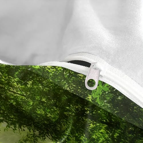 Parure de lit hexagonale 3D 260x220 cm en microfibre pour couple - 8